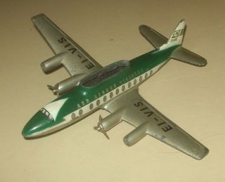 Vintage 1950s Aer Lingus Irish Airline Viscount Metal Airplane Cigarette Lighter