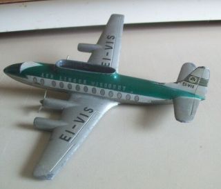 Vintage 1950s Aer Lingus Irish airline Viscount metal airplane cigarette lighter 3