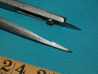 2 VINTAGE BARNSLEY LEATHERWORKERS CALIPERS TOOLS SHOEMAKER COBBLER SADDLERY 5