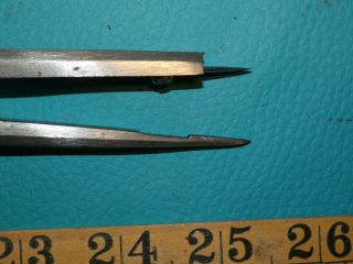 2 VINTAGE BARNSLEY LEATHERWORKERS CALIPERS TOOLS SHOEMAKER COBBLER SADDLERY 6