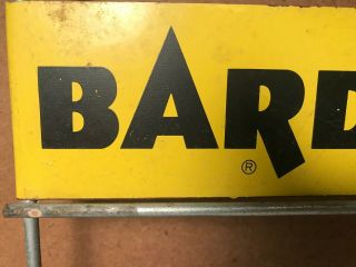 Vintage BARDAHL Top Oil Advertising Display Rack and Sign - 10 