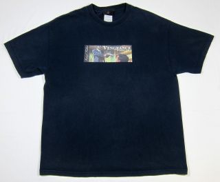 Vtg 90s Serial Killer Pulp Fiction Graphic T Shirt Xl Fashion Promo Victim Movie
