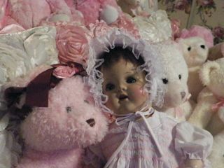 Antique Composition Baby Doll Large 24 