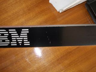 Vintage IBM System 370/158 mainframe massive header banner masthead nameplate 3