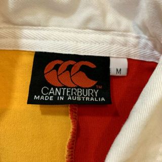 Vintage Rugby Shirt Mens M Canterbury Zealand Olympics Color Block RARE 3