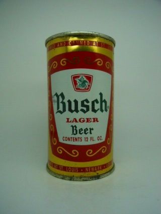 Rare - Busch Lager Flat Top Beer Can - Anheuser Busch Inc.  - St Louis Missouri