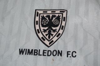 ADMIRAL WIMBLEDON FC SHIRT 1991 FOOTBALL JERSEY DEADSTOCK 90 ' S VINTAGE 3