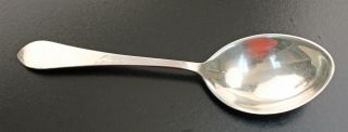 Dominick & Haff Sterling Pointed Antique Hammered Casserole Spoon