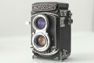 【rare Exc,  】minolta Autocord Iii Camera W/rokkor 75mm F/3.  5 From Japan 233