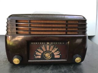 General Electric vtg Radio Model - 100 Bakelite Antique Shelf Tubes, 3