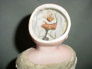 Antique Closed Mouth Turned Head Bisque Doll 8