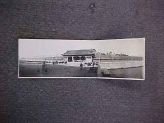 Orig Vintage Chinese - China Real Photo Water Canal In Peking C 1900