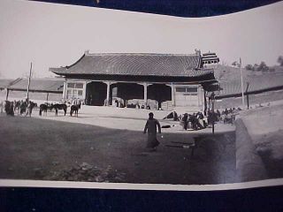 Orig Vintage Chinese - China Real Photo Water Canal In Peking c 1900 3