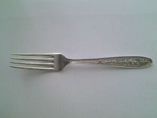 " International - Wedgewood " Sterling Silver (1) Dinner Fork 7 3/4 " - No Mono