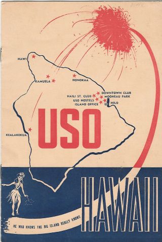 Ww Ii Uso Guide For The Military Here On The Big Island