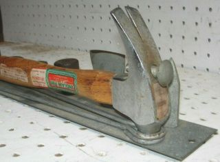 UNUSUAL VINTAGE INTERCHANGEABLE HEAD CARPENTER CLAW HAMMER 9