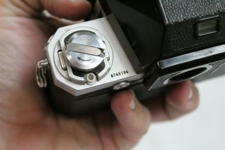 Vintage Nikon F Camera with 50mm Nikkor - S Lens Serial 6745194 52mm Polar Filter 8