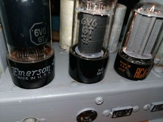 Vintage power amplifier Ampex tube 6v6 (a pair) 11