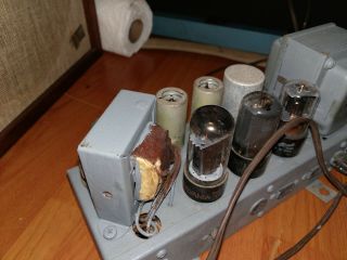 Vintage power amplifier Ampex tube 6v6 (a pair) 4