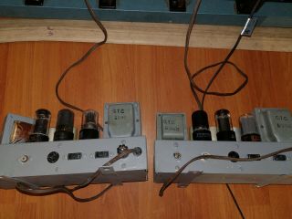 Vintage power amplifier Ampex tube 6v6 (a pair) 7