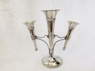 Antique Solid Silver Epergne - Robert Pringle,  London,  1910.