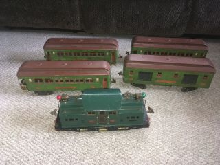 Antique Vintage Lionel 318e Standard Scale Train Engine 5 Piece Set