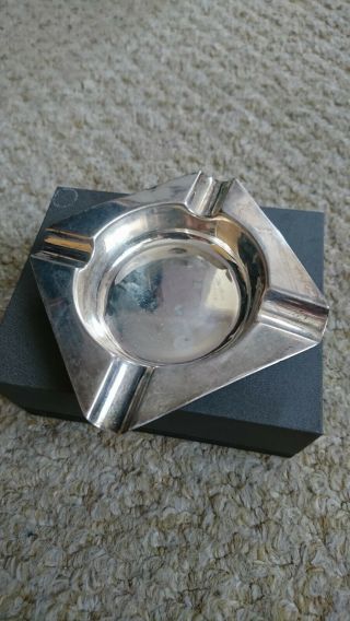 Vintage Sterling Silver Ash Tray