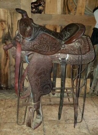 Red Ranger Saddle Horse Head Fenders Vintage