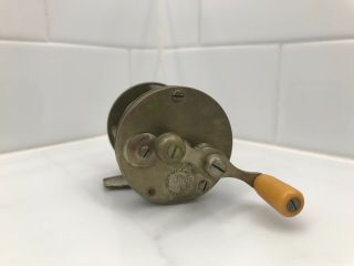 Vintage 1915 Talbot Reel & Mfg Co.  “star” Fishing Reel,  K.  C.  Mo.