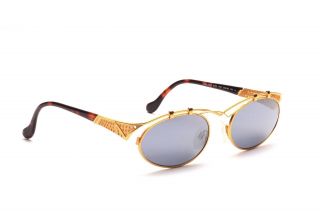 Sporty vintage NEOSTYLE sunglasses in matte gold,  Mod.  Holiday 939 L32 2