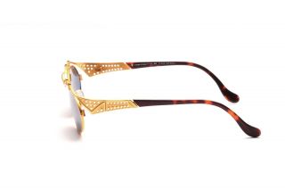 Sporty vintage NEOSTYLE sunglasses in matte gold,  Mod.  Holiday 939 L32 4