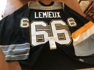 Koho Pittsburgh Penguins Mario Lemieux Authentic Jersey Size 52 Vintage 90s