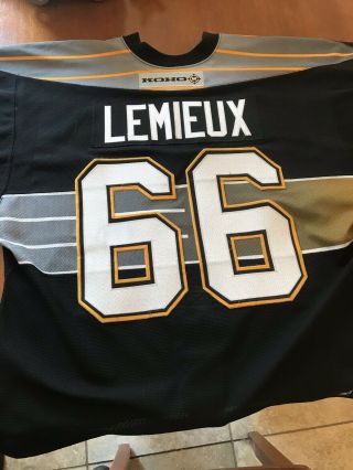 KOHO Pittsburgh Penguins Mario Lemieux Authentic Jersey size 52 Vintage 90s 3