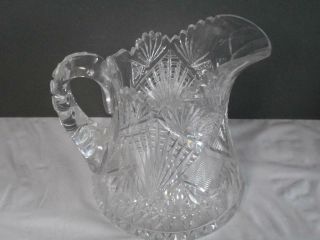 ABP Vintage Hawkes Cut Crystal 7.  5 