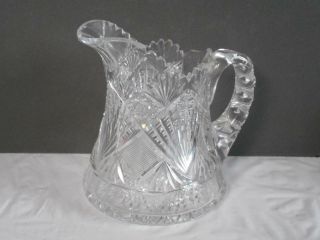 ABP Vintage Hawkes Cut Crystal 7.  5 