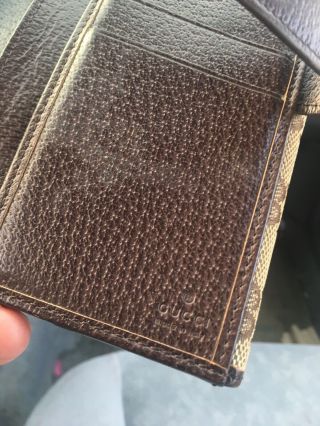 Authentic Vintage Gucci Womens Wallet 4