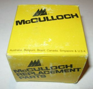 Vintage Mcculloch 89251 Standard Piston With Rings And Pin Mc - 75 100 Go Kart Nos