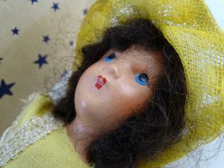 Vintage 1940s Hollywood Doll Toyland Series Mary Mary Quite Contrary Composition 6