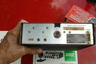 Vintage REALISTIC TRC - 449 SSB/AM CB RADIO LED 40 CHANNEL,  W/Access.  Japan 7