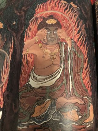 Rare Kano Kazunobu 500 Ahrats Book Japanese Art Tattoo Buddhist Fudomyoo Daruma