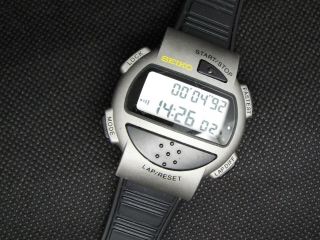 Rare Seiko Vintage Digital Watch Racing Master 1988 Giugiaro Retro A781 - 400a