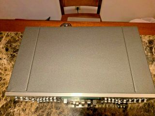 Vintage Sansui SE - 8 Stereo Graphic Equalizer - Rare Silver Face 8