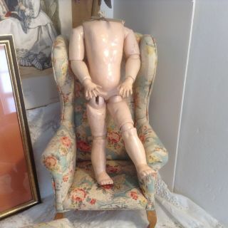 14 - 1/2 " Antique Ball Jointed Doll Body