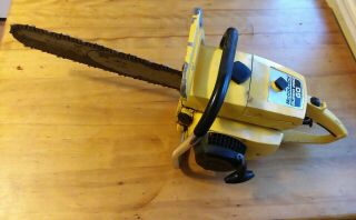 Private Post Rles3133 Mcculloch Pro 60 Chainsaw Vintage