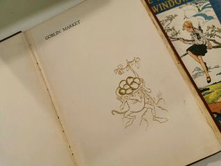Three Vintage Illustrated Children ' s Books RACKHAM RUSKIN FAIRY GOBLIN VICTORIAN 4
