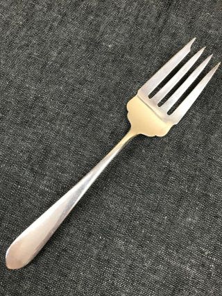 S.  Kirk & Son Sterling Silver Cold Meat Fork Wadefield Pattern No Mono 66 Grams