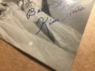 Kim Hunter Rare Very Early Vintage Autographed Pin Up 7/9 Photo 1940s Streetcar 4