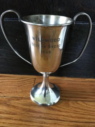1939 Wildwood Best In Breed Sterling Silver