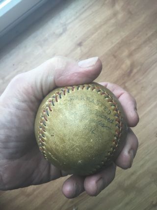 Vintage REACH Official American League Ball 1910? baseball 3