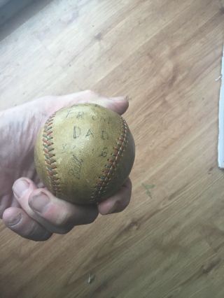 Vintage REACH Official American League Ball 1910? baseball 4